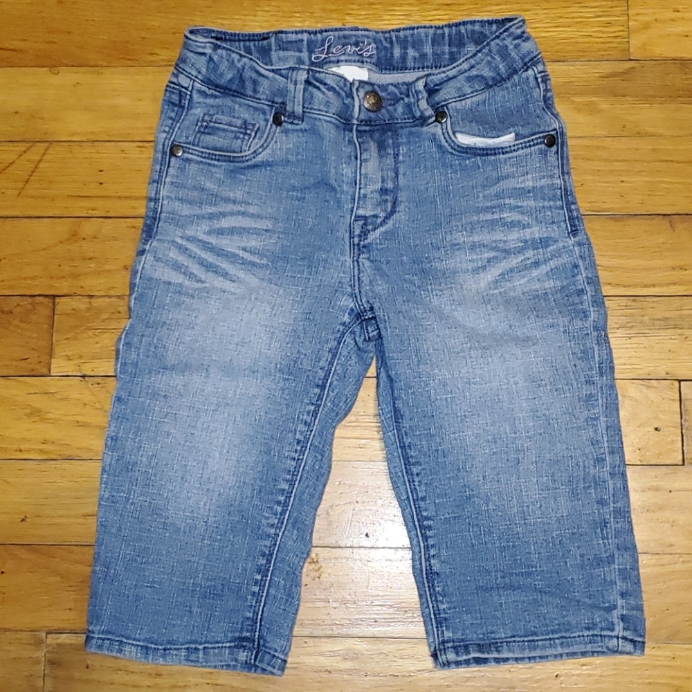 Girl's Levi's crop carpis jean sz 6x